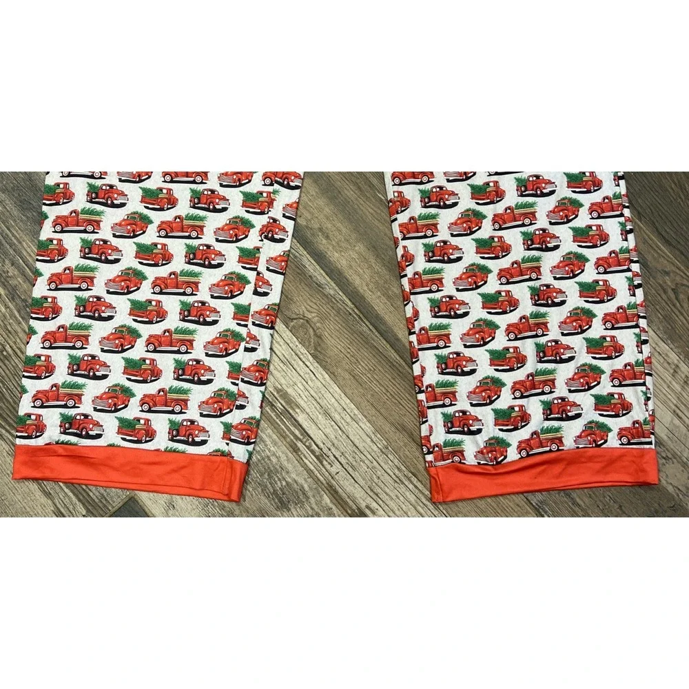New Simply Southern Christmas Red Truck Pajama Pants Womens Lounge Stretch‎ XL